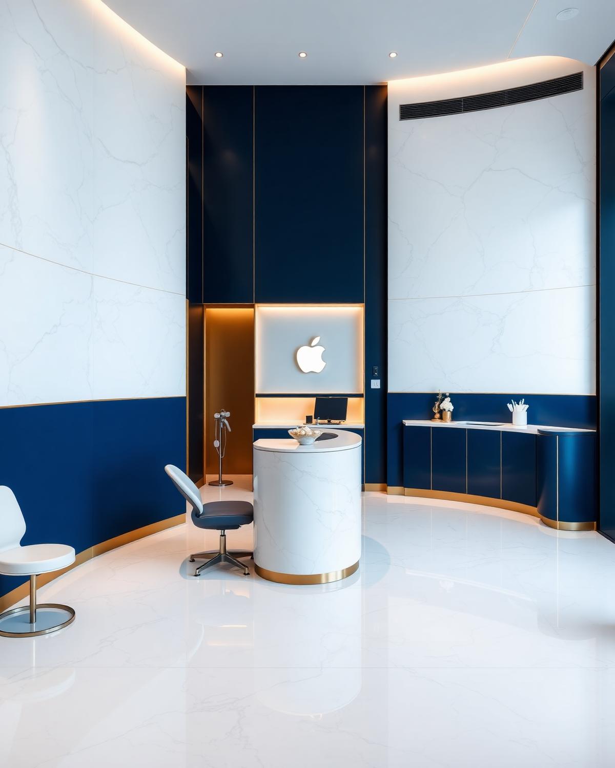 Luxury reception at Kundan Dental Care Clinic